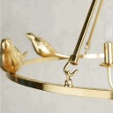 Loft Industry Modern - Golden Perch Chandelier